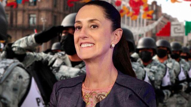 Claudia Sheinbaum aceptó protección de la Sedena