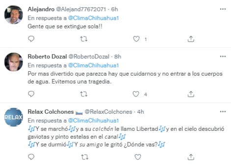 Reacciones al hombre que fue tragado por una coladera por jugar en la inundación