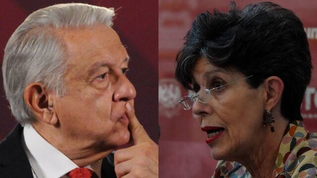 AMLO y Janine Otálora