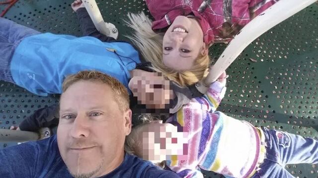 Trent Paschal y su familia