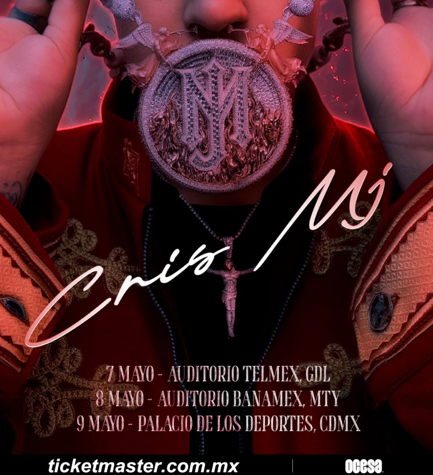 Cris MJ tendrá tres conciertos en México en 2026