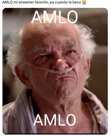 AMLO se corona con los memes tras posicionarse como streamer