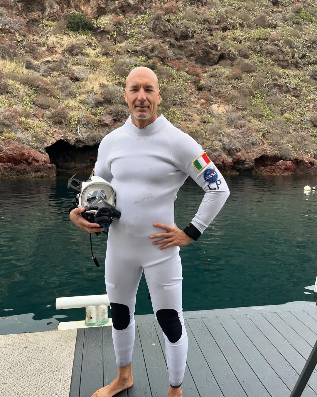 Luca Parmitano, astronauta italiano, miembro de la tripulación Artemis III