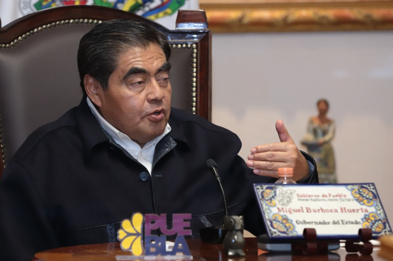 El gobernador, Miguel Barbosa recalca que el diálogo con Normales está abierto