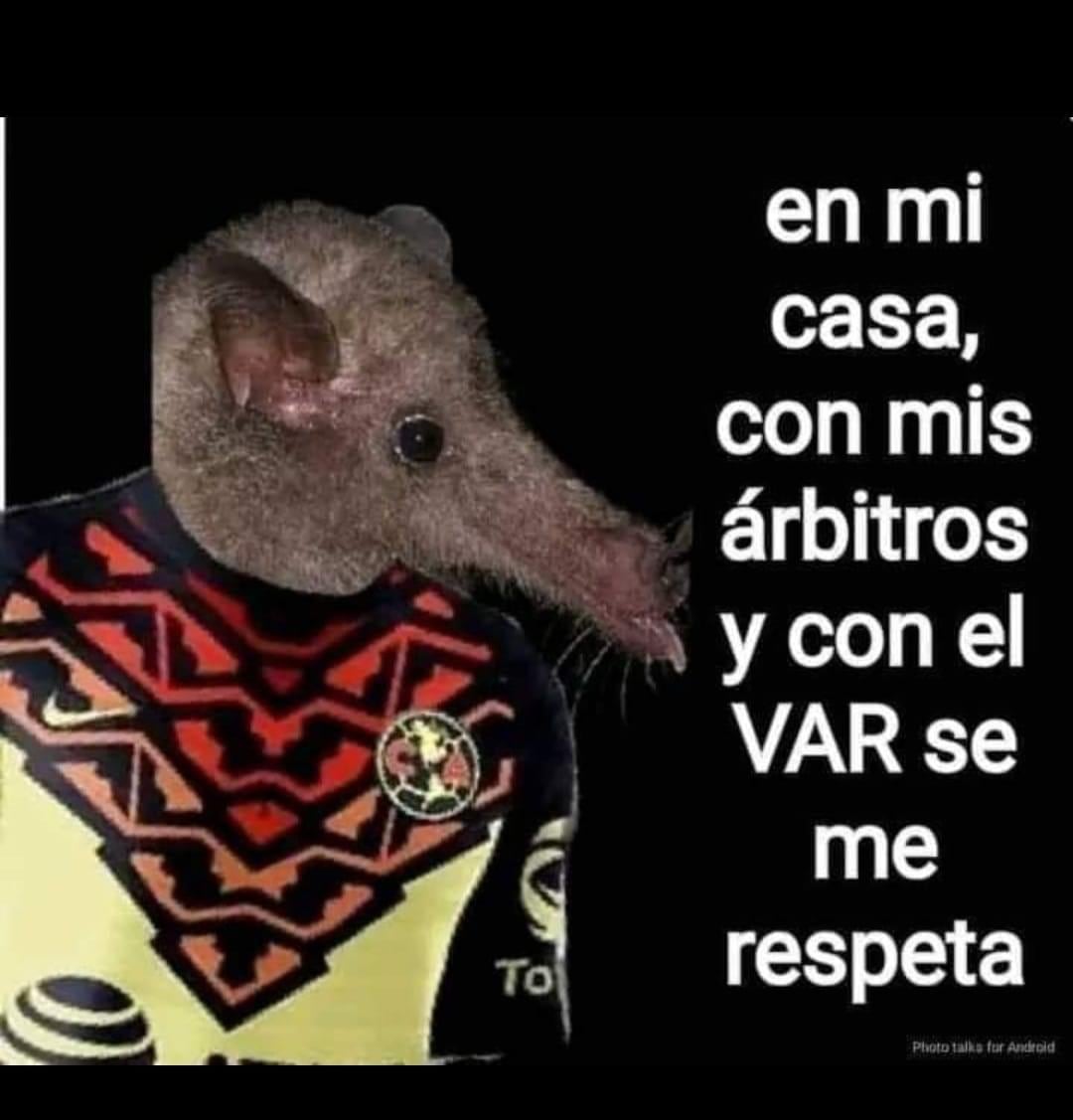 Meme de América vs Cruz Azul.