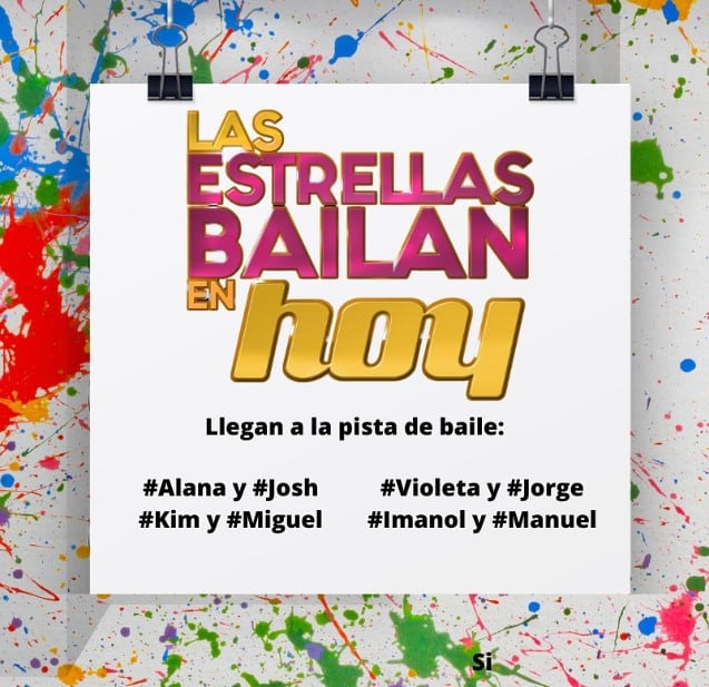 Las Estrellas bailan en Hoy 2024