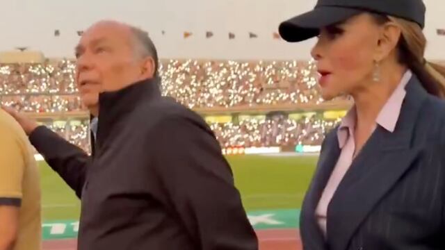 Lucía Méndez y Antonio Pérez Garibay