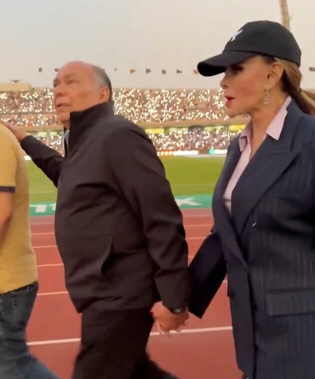 Lucía Méndez y Antonio Pérez Garibay