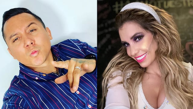 Edwin Luna y Andrea Escalona