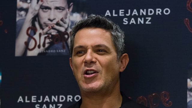 Alejandro Sanz, cantante.