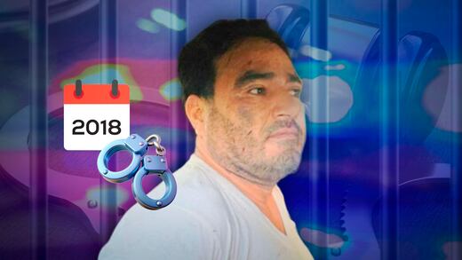 Así fue la primera detención de El Botox en 2018