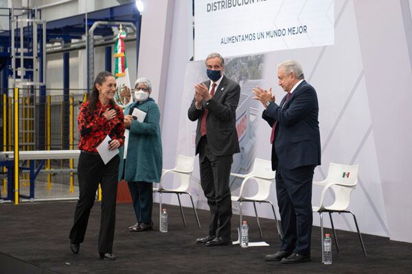 Claudia Sheinbaum habló en el evento