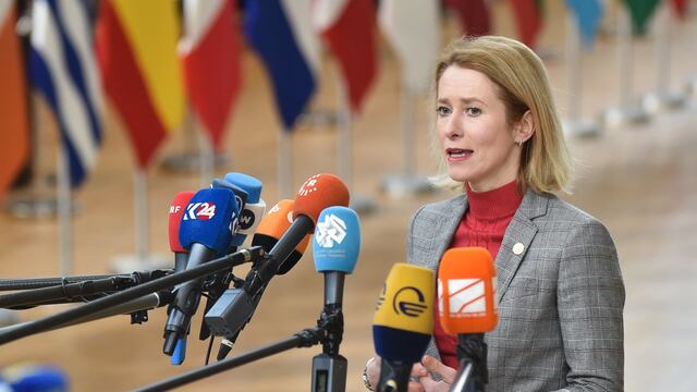 Ella es Kaja Kallas, la primera ministra de Estonia