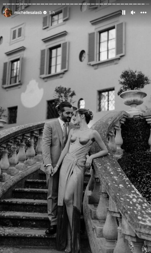 Michelle Salas comparte fotos inéditas previo a su boda con Danilo Díaz