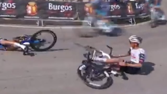 Isaac del Toro hoy: ¿Cómo le fue al ciclista mexicano en la accidentada Etapa 1 de la Vuelta a Burgos?