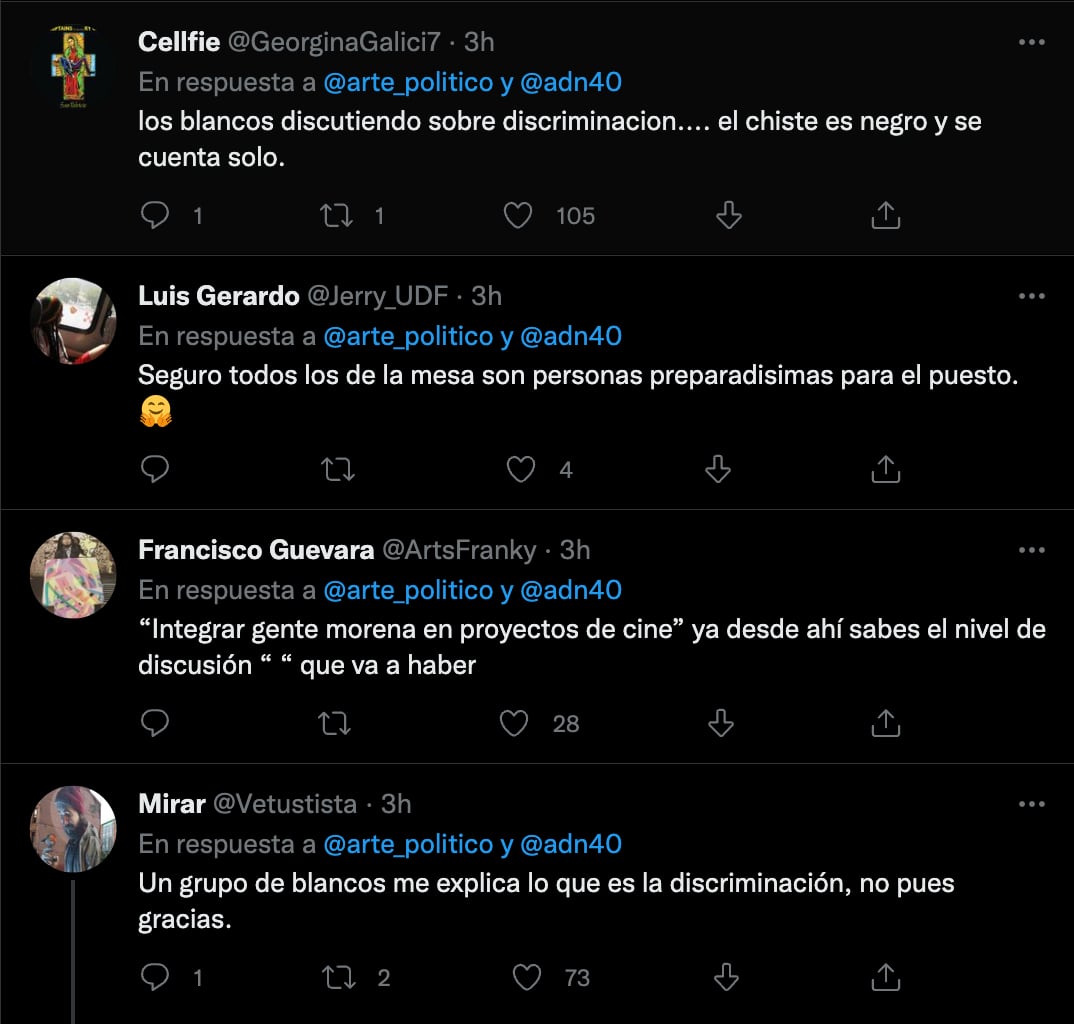 VIDEO: Conductores de ADN40 aseguran que hay discriminación contra gente blanca