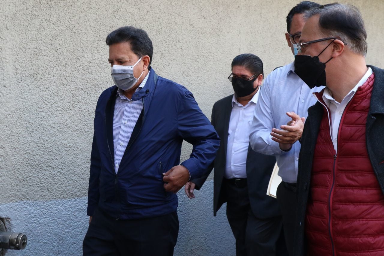 Registro de candidatura de Ricardo Aldana a secretario general de actual del Sindicato de Trabajadores Petroleros de la República Mexicana (STPRM)