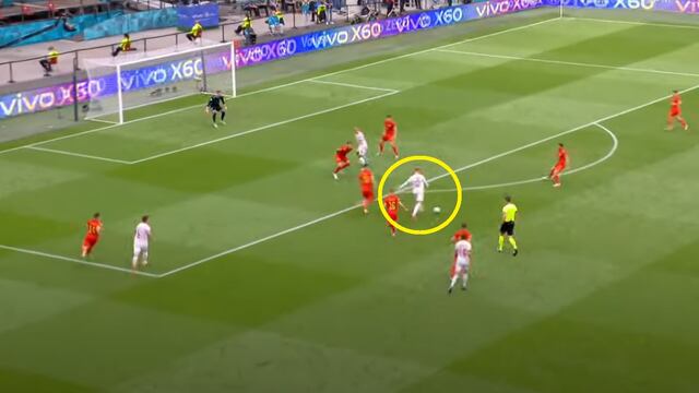 Gol de Kasper Dolberg