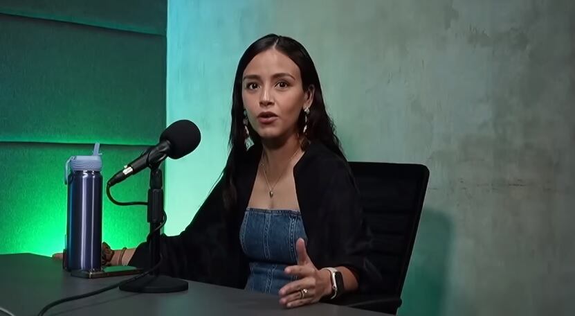 Karina Puente, esposa de Adrián Marcelo.