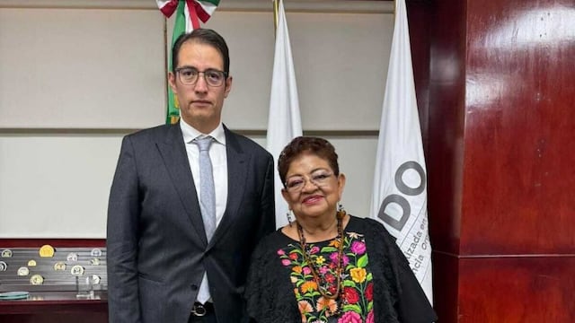 Ernestina Godoy reconoce el perfil de César Oliveros Aparicio como titular de la FEMDO