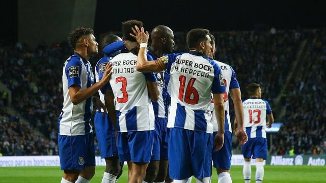 Porto festeja un nuevo triunfo en la Liga NOS.