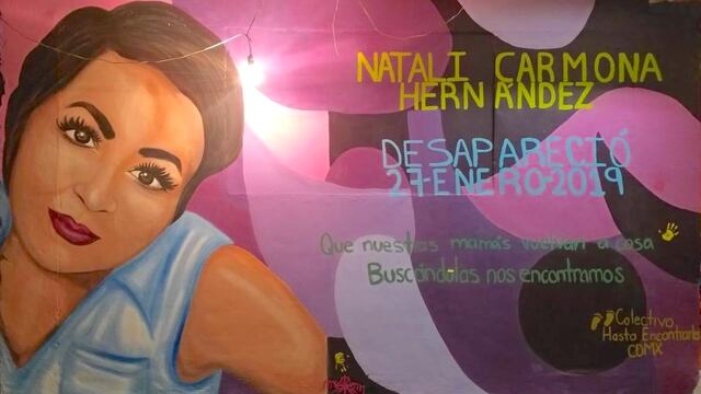 Mural de Natali Carmona Hernández en Iztapalapa.