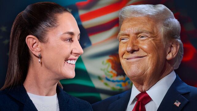 Claudia Sheinbaum y Donald Trump