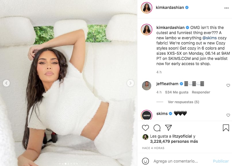 Kim Kardashian estrena auto de peluche