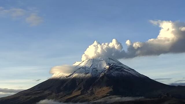 Volcán Popocatépetl el 15 de agosto