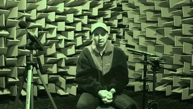 Callux en la cámara anecoica