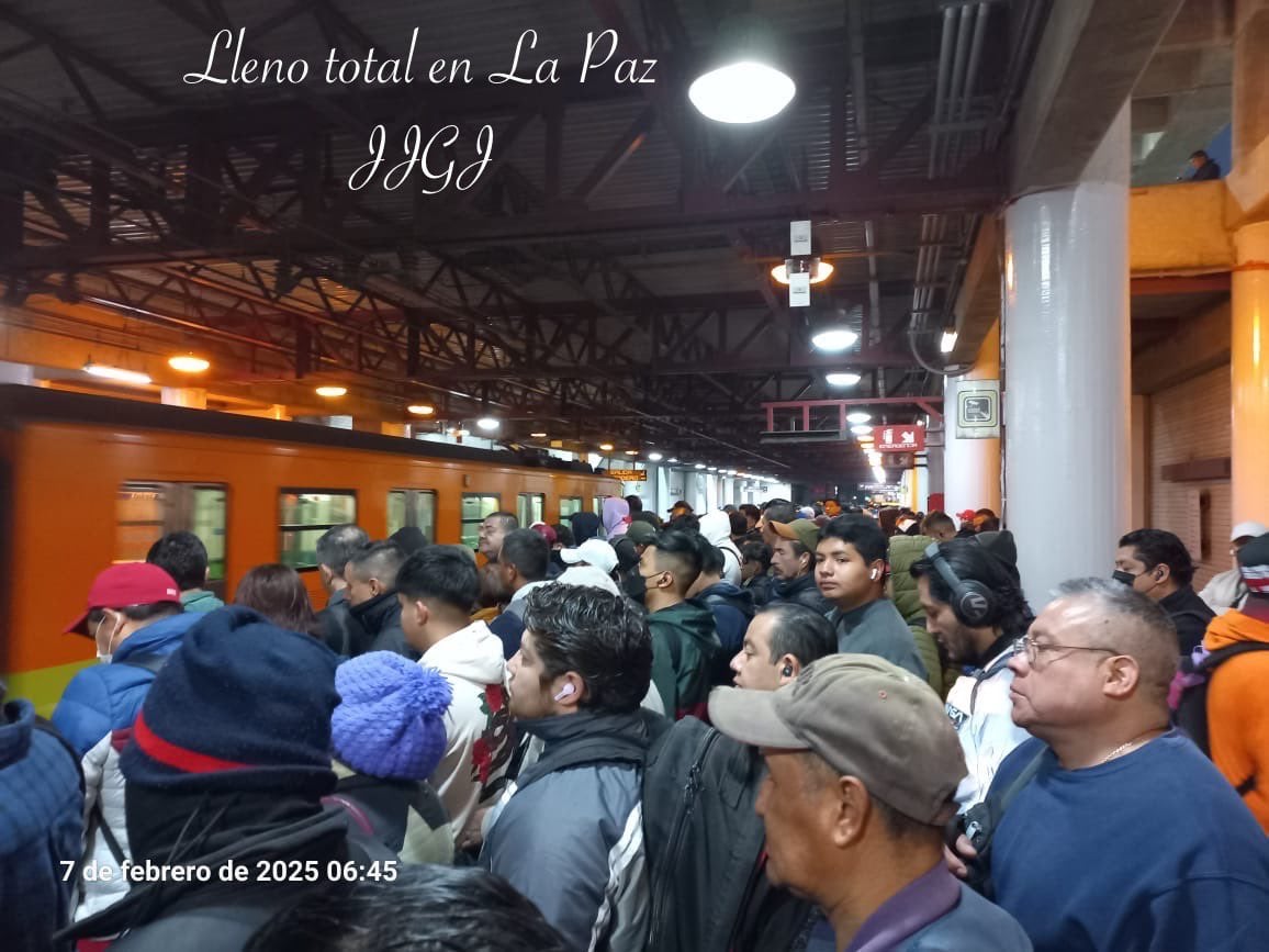 Línea A del Metro CDMX hoy 7 de febrero