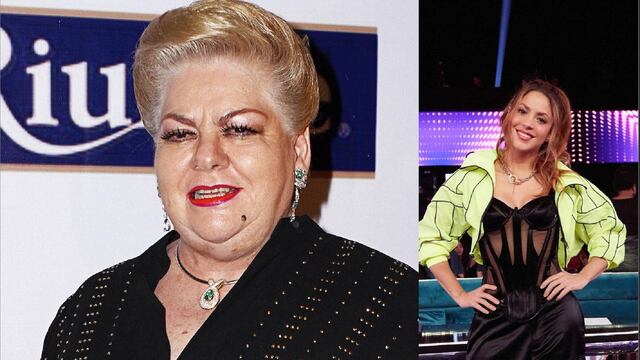 Paquita la del Barrio y Shakira