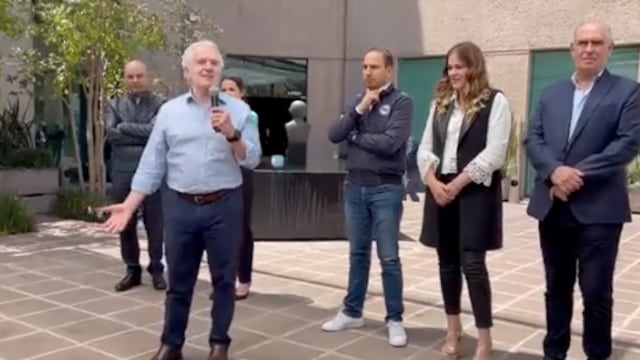 Santiago Creel y el Comité Ejecutivo del PAN