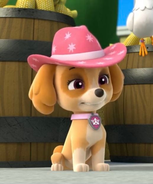 Skye de Paw Patrol es una Cocker Spaniel