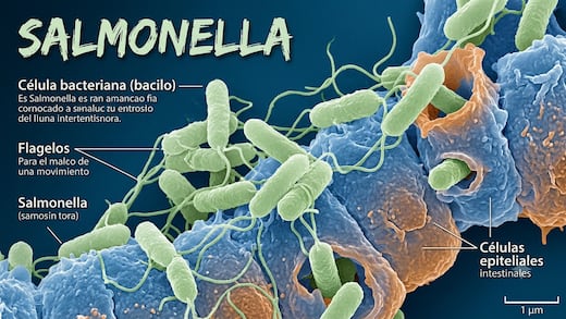 ¿Qué es la salmonela?