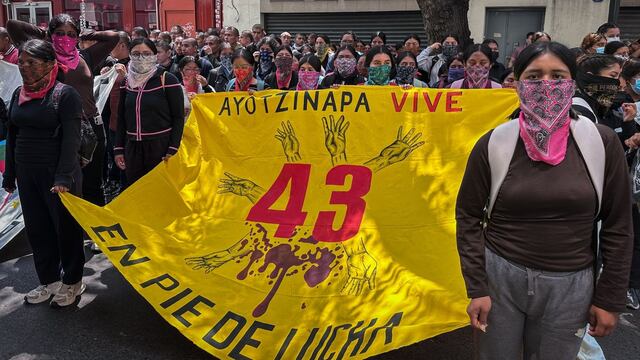 Exigen a Sheinbaum extradición de implicados en el caso Ayotzinapa.