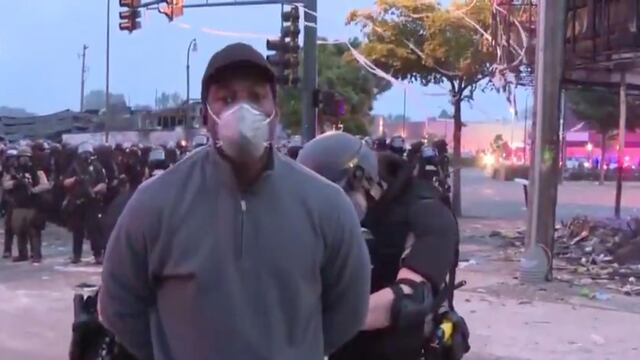 Arresto de Omar Jiménez