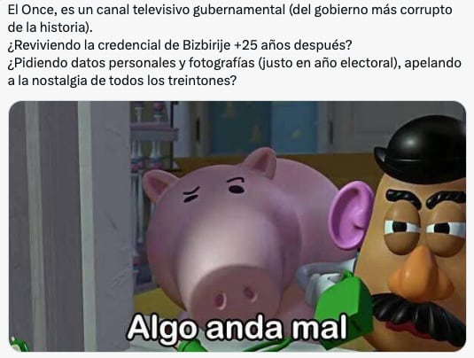 Los memes de la credencial Bizbirije sanan el trauma generacional