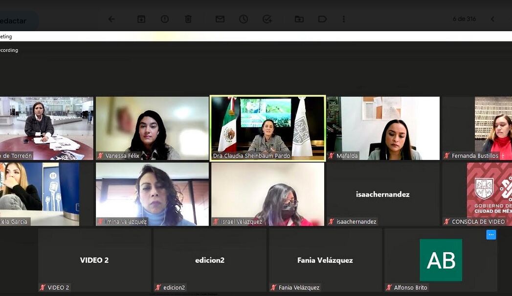 Diálogo con Claudia Sheinbaum