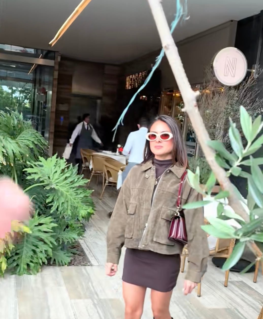 Misteriosa mujer que acompañaba a Erik Rubín