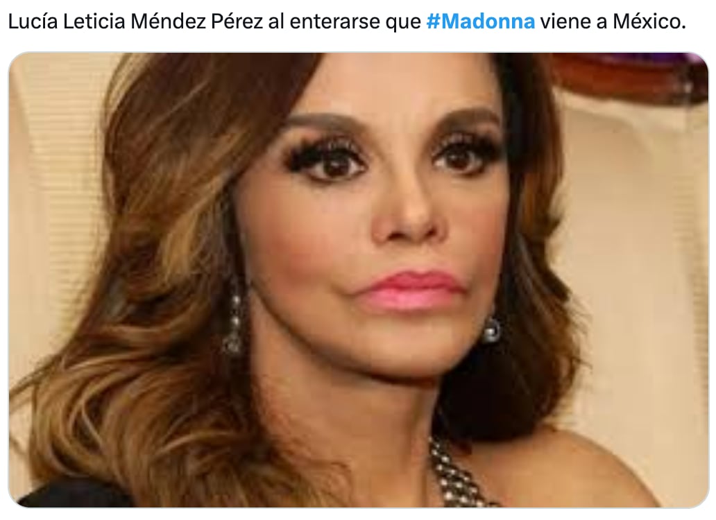 Memes inundan las redes tras el anuncio del concierto de Madonna en México