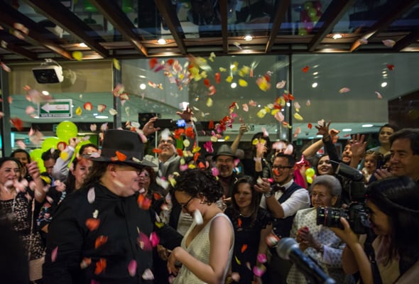 Boda en McDonald's de Burguer Man