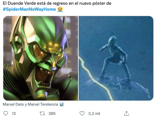 Reacciones de los fans al póster de 'Spider-Man: No Way Home'