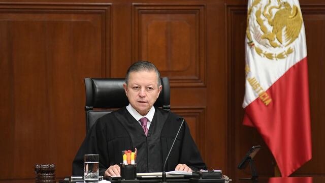 Arturo Zaldívar, presidente de la Suprema Corte de Justicia de la Nación