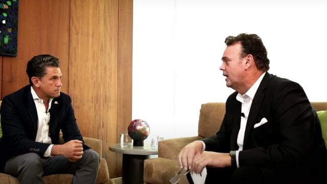 Alejandro Irarragorri con David Faitelson