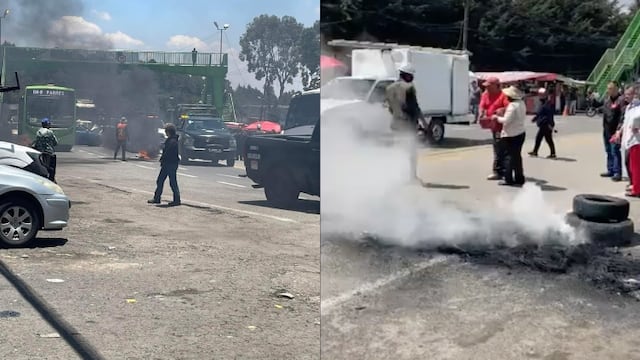 ¿Qué pasa en la autopista México-Cuernavaca hoy miércoles 2 de agosto? Queman autos en bloqueo cerca de Topilejo; concluye operativo de la SSC CDMX