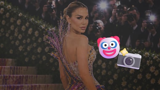 Ninel Conde usa IA para simular que estuvo en la Met Gala 2026