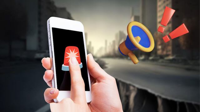 Alerta sísmica en el celular