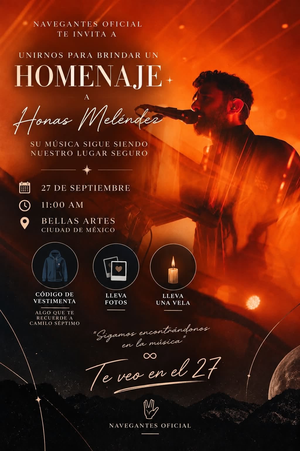 Homenajes a Jonathan Meléndez en la CDMX