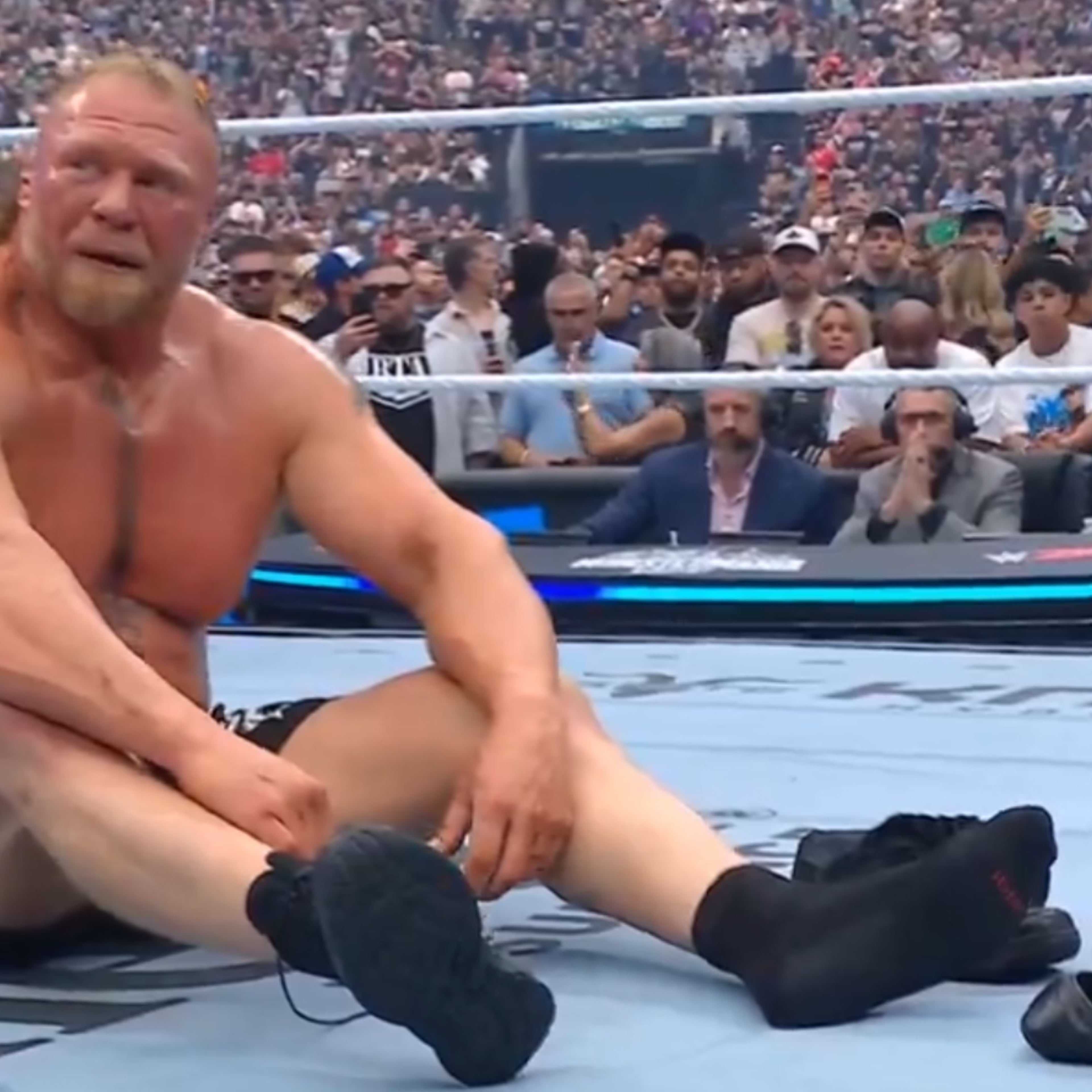 Brock Lesnar anuncia su retiro tras perder ante Oba Femi en WWE